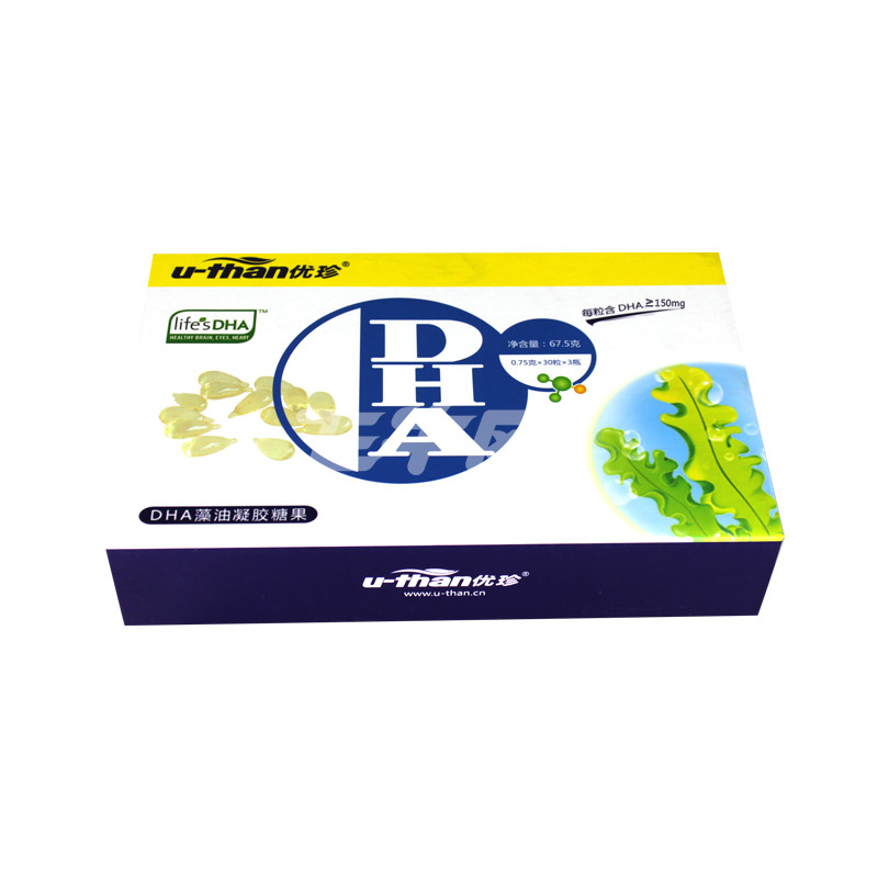 优珍dha藻油凝胶糖果 0.75g*30粒/盒