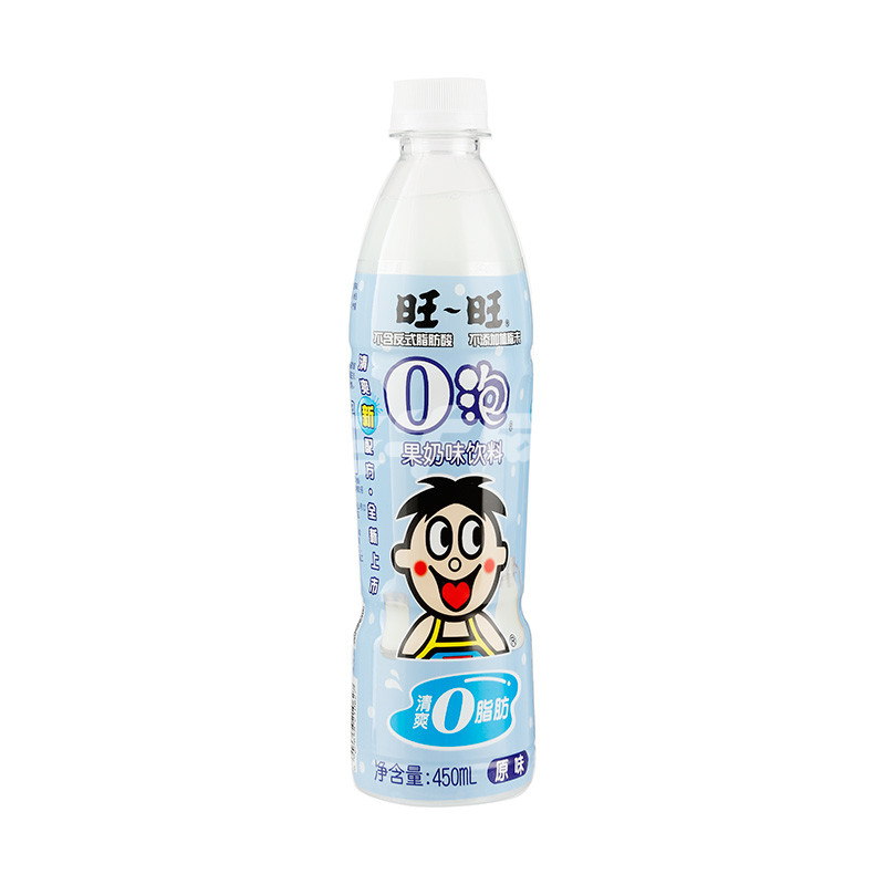 旺旺0泡果奶(原味) 450ml/瓶