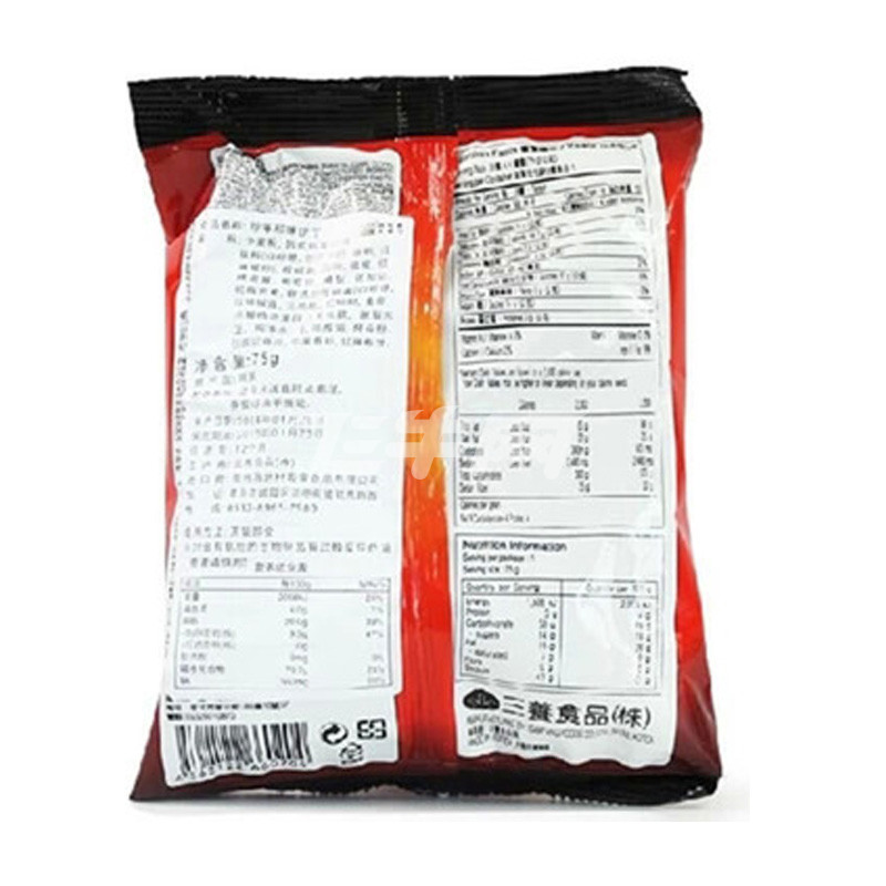 韩国进口 三养 炒年糕味饼干 75g/袋
