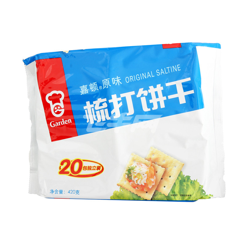 嘉顿原味梳打饼干优惠装420克/袋