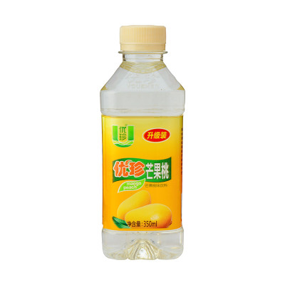 优珍芒果桃味饮料350ml/瓶