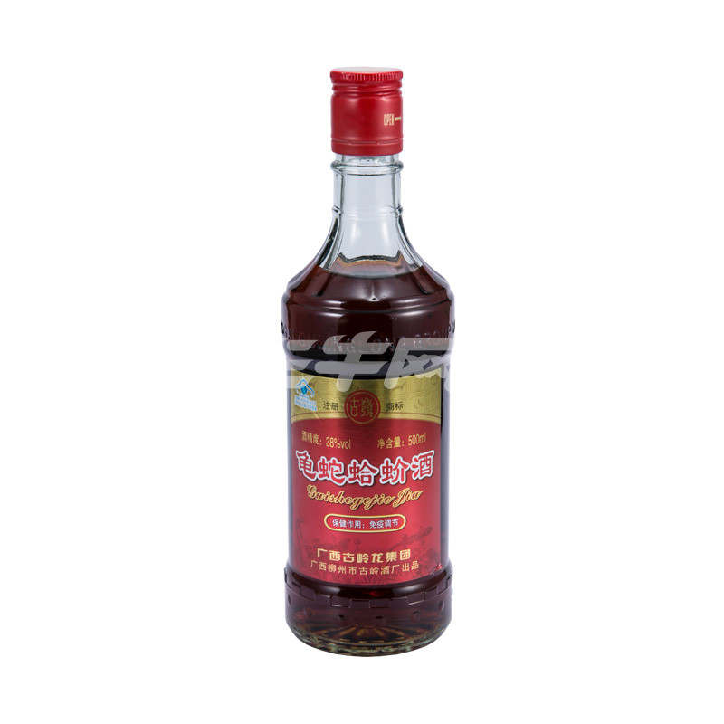 38度简装龟蛇蛤蚧酒 500ml/瓶【价格,正品,报价-飞牛网