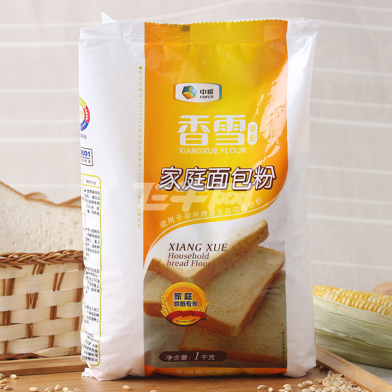 香雪面粉家庭面包粉1kg/袋