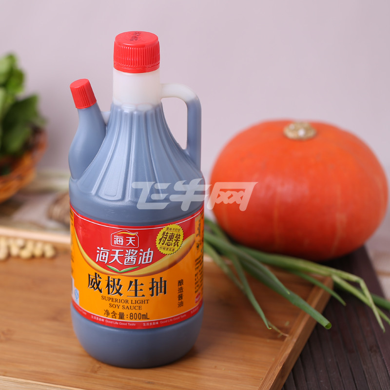 海天威极生抽王800ml/罐