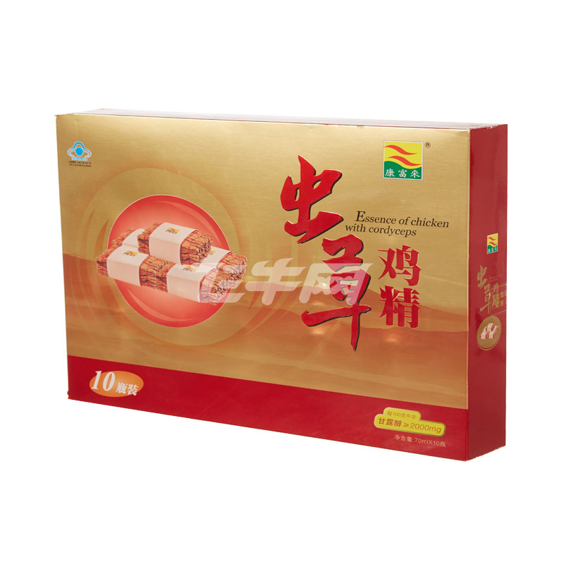 康富来虫草鸡精礼盒 70ml*10/盒