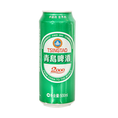 青岛2000啤酒500ml/罐