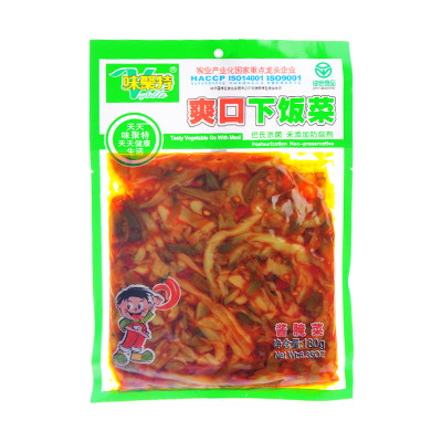 味聚特特级爽口下饭菜 180g/袋