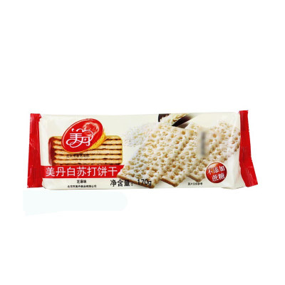 美丹芝麻白苏打饼干170g/袋