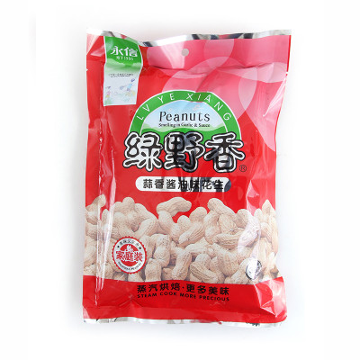 绿野香珍品花生蒜香味360g/包