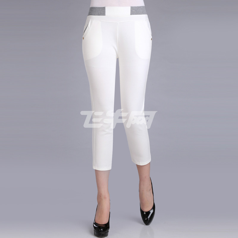 南极人 中老年九分裤女休闲裤妈妈装九分女裤