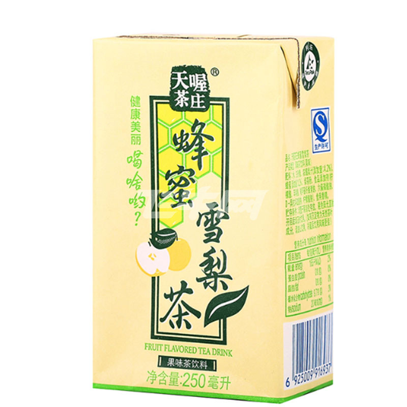 天喔茶庄蜂蜜雪梨茶250ml/盒