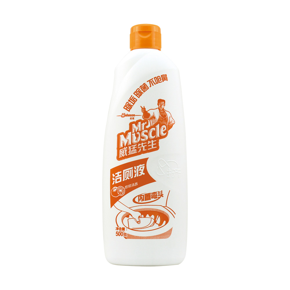威猛先生 Mr.Muscle洁厕液（柑橘清香）500g/瓶