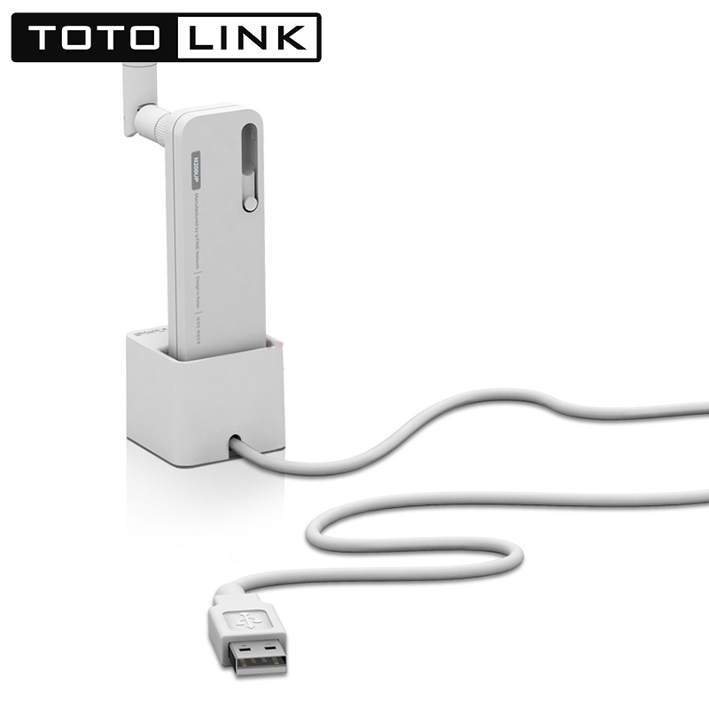 TOTOLINK N200UP 大功率穿墙 USB无线网卡 台式机WIFI增强接收器