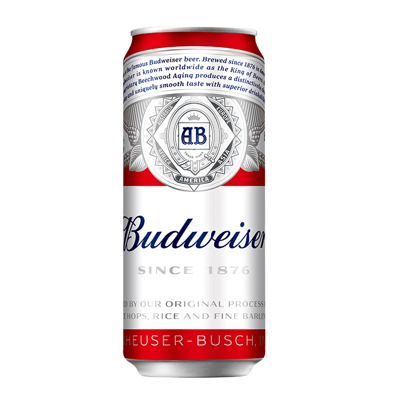 百威(budweiser)啤酒 500ml*3罐/组