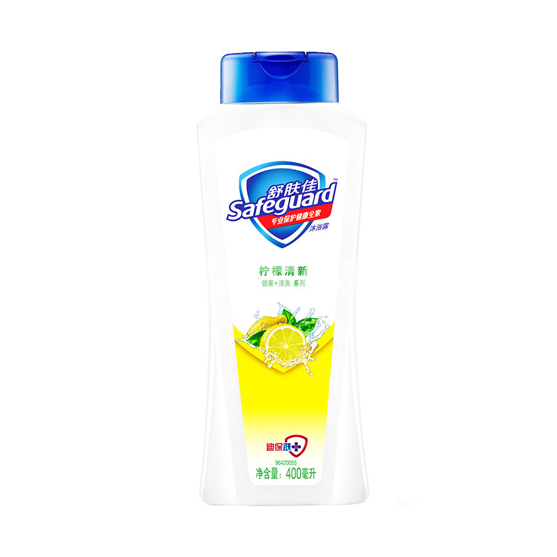 舒肤佳柠檬清新型沐浴露400毫升/瓶