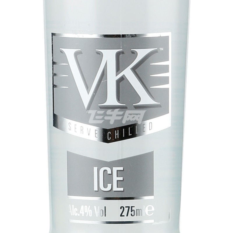 英国进口 vk 伏特加预调酒 冰柠味 275ml/瓶