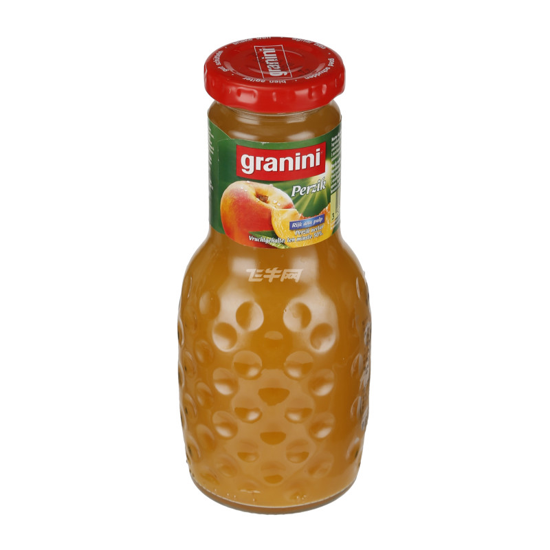 法国进口granini 格朗尼桃子汁饮料 250ml