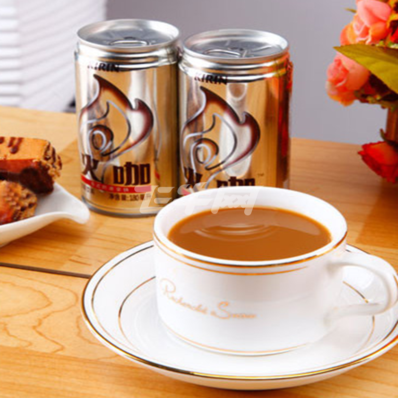 麒麟 咖啡饮料 火咖意式奶浓拿铁 180ml/罐