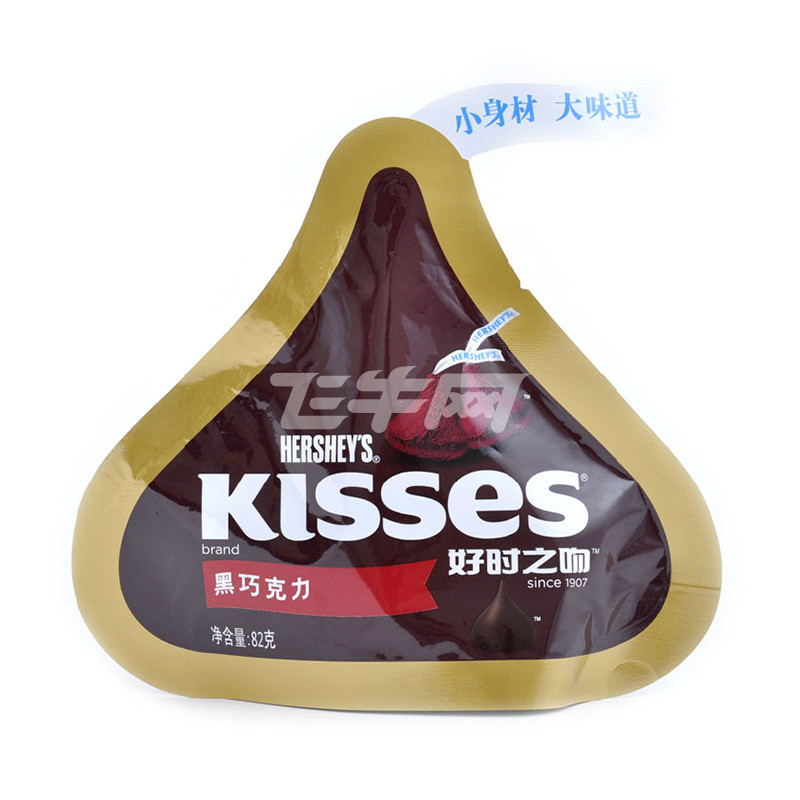 好时kisses 黑巧克力 82g/袋