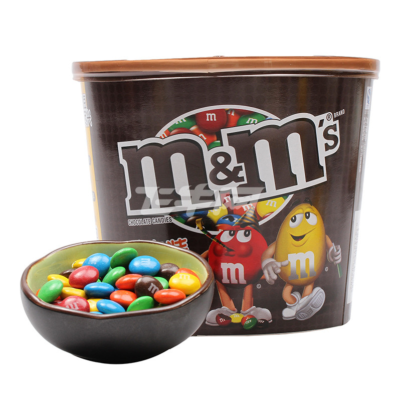 m&ms妙趣畅享碗牛奶巧克力豆 270g/桶