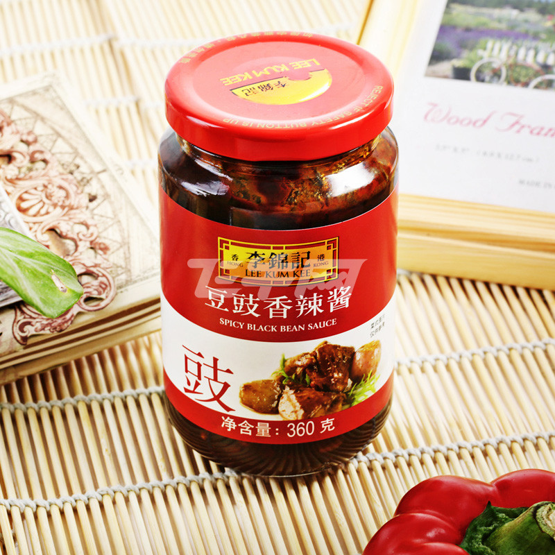 李锦记豆豉香辣酱 360克/瓶