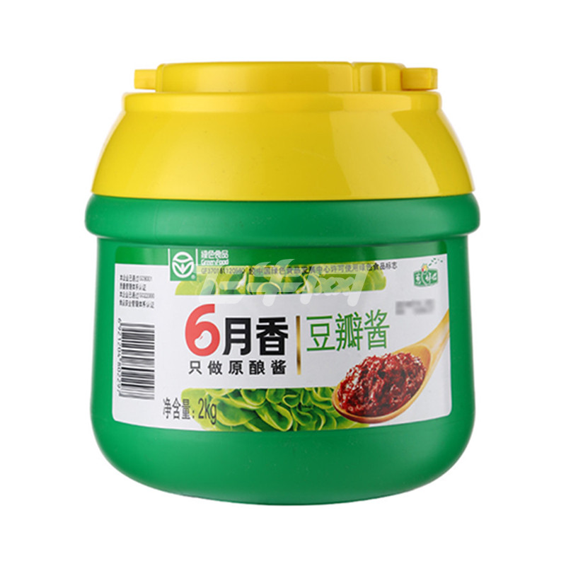 葱伴侣6月香豆瓣酱2kg/桶
