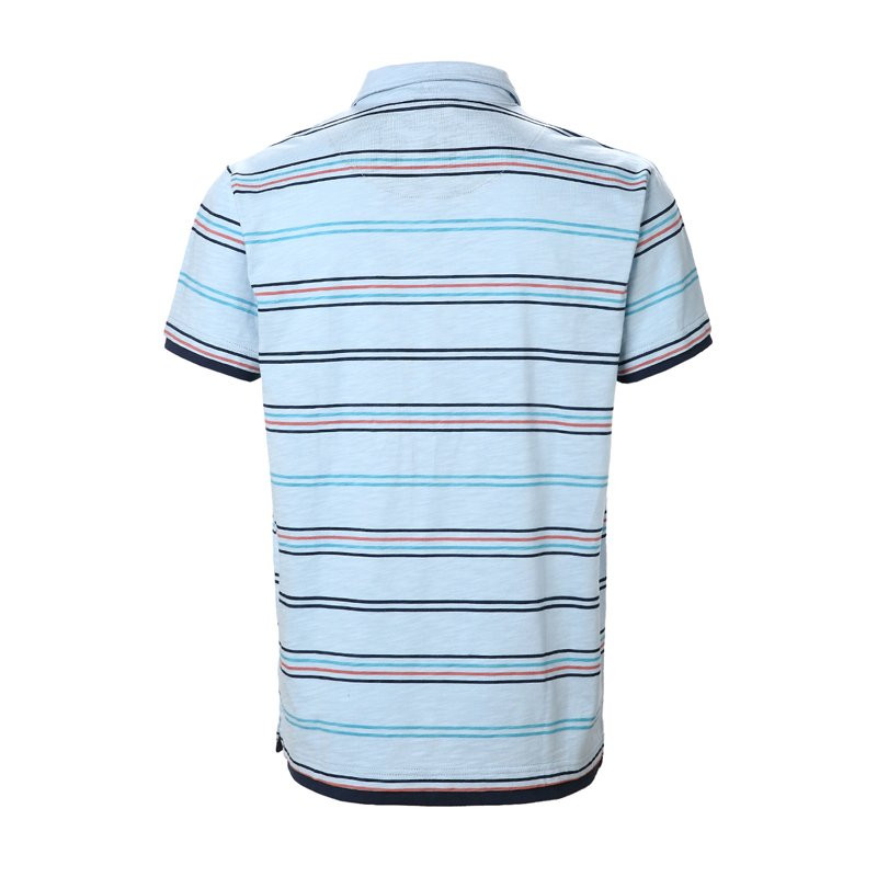 piko 男士夏季条纹休闲方领短袖polo 101528700