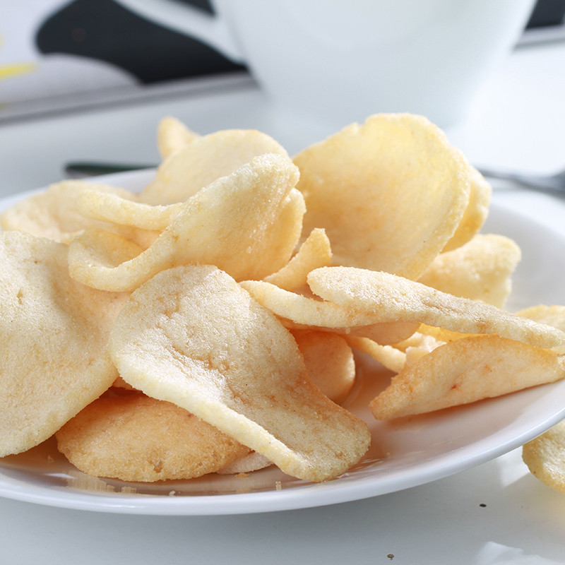 印度尼西亚进口 啪啪通 虾片原味 85g/袋