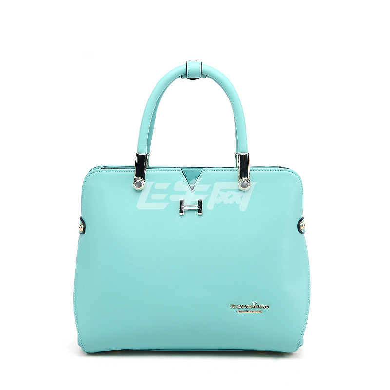 2015春夏新款小蛮腰韩版潮时尚单肩手提包马卡龙女包 d98087-0 青色