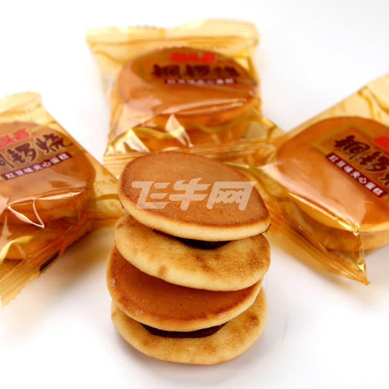 回头客铜锣烧红豆味夹心蛋糕160g/袋【价格,正品,报价】-飞牛网