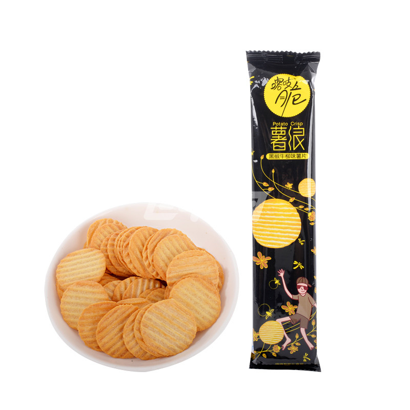洽洽薯浪薯片黑椒牛柳味50g/袋