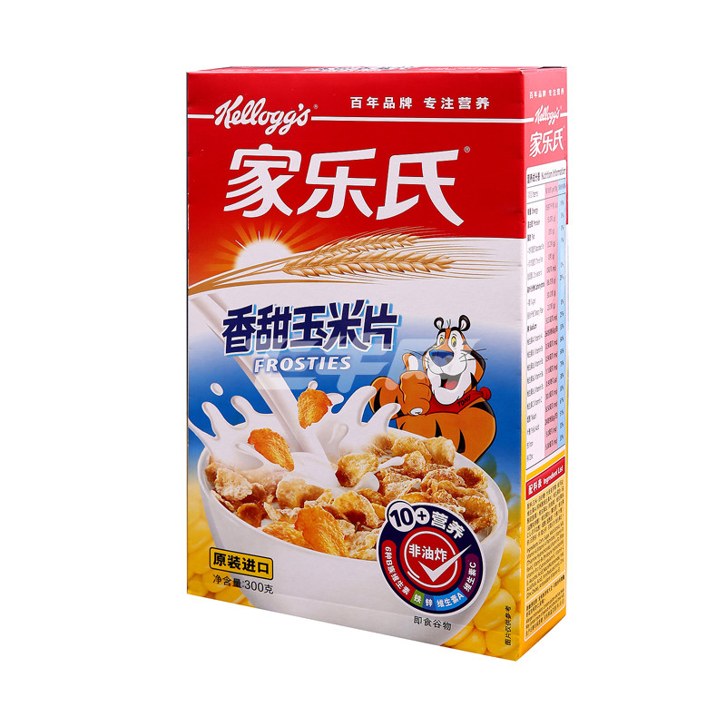 家乐氏香甜玉米片300克/盒