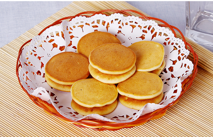 商品名称:三辉铜锣烧280g/袋 品牌:三辉麦风 种类:糕类 包装:袋装