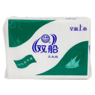 双船皱纹卫生纸400克/包 x 6
