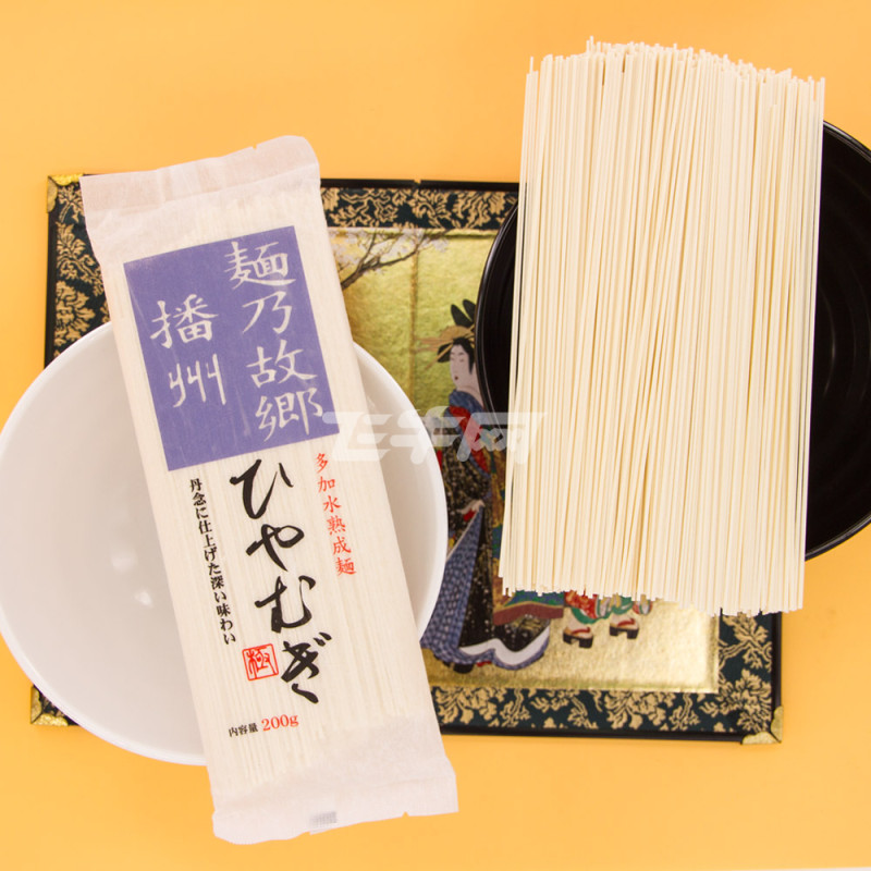 日本进口 播磨制麺 播州冷面(挂面) 200g